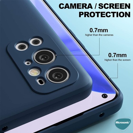 Microsonic OnePlus 9 Pro Kılıf Groovy Soft Yeşil