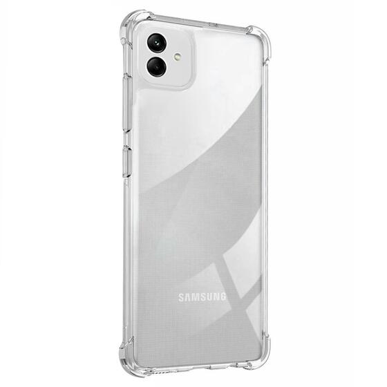 Microsonic Samsung Galaxy A04 Kılıf Shock Absorbing Şeffaf