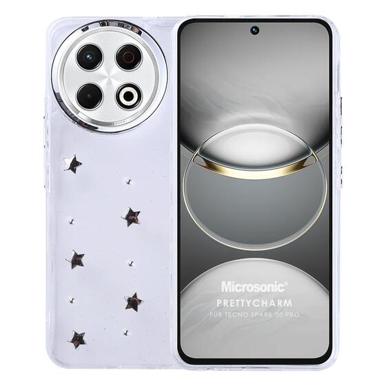 Microsonic TECNO Spark 30 Pro Kılıf PrettyCharm Star