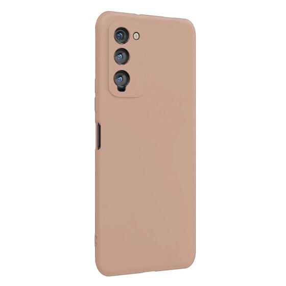 Microsonic Matte Silicone TECNO Camon 18P Kılıf Rose Gold