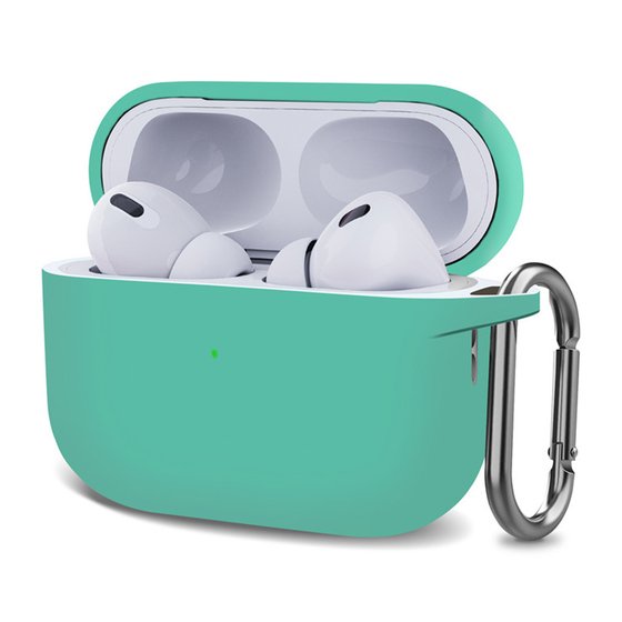 Microsonic AirPods Pro 2.Nesil Kılıf Askılı Mat Silikon Mint Yeşili