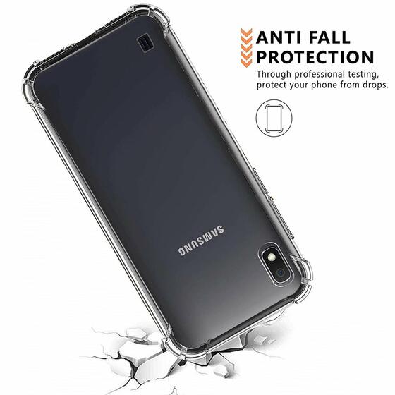 Microsonic Shock Absorbing Kılıf Samsung Galaxy A10 Şeffaf