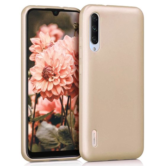 Microsonic Matte Silicone Xiaomi Mi A3 Kılıf Gold