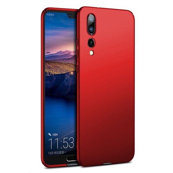 Microsonic Huawei P20 Pro Kılıf Premium Slim Kırmızı