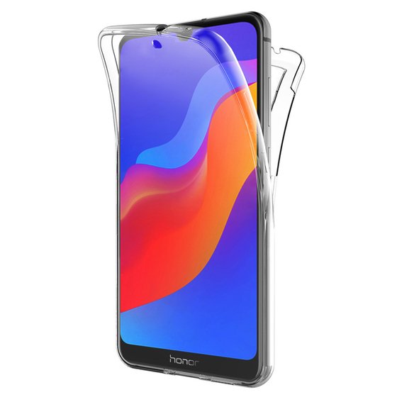 Microsonic Huawei Y6 2019 Kılıf 6 tarafı tam full koruma 360 Clear Soft Şeffaf