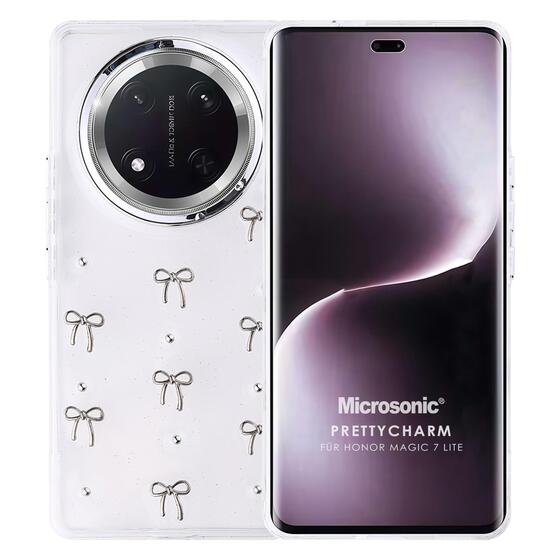 Microsonic Honor Magic 7 Lite Kılıf PrettyCharm Bow