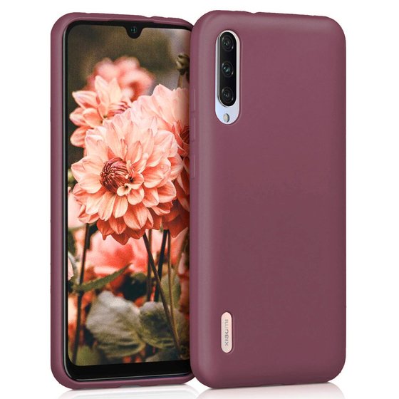 Microsonic Matte Silicone Xiaomi Mi 9 Lite Kılıf Mor