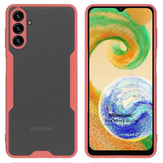 Microsonic Samsung Galaxy A04S Kılıf Paradise Glow Pembe