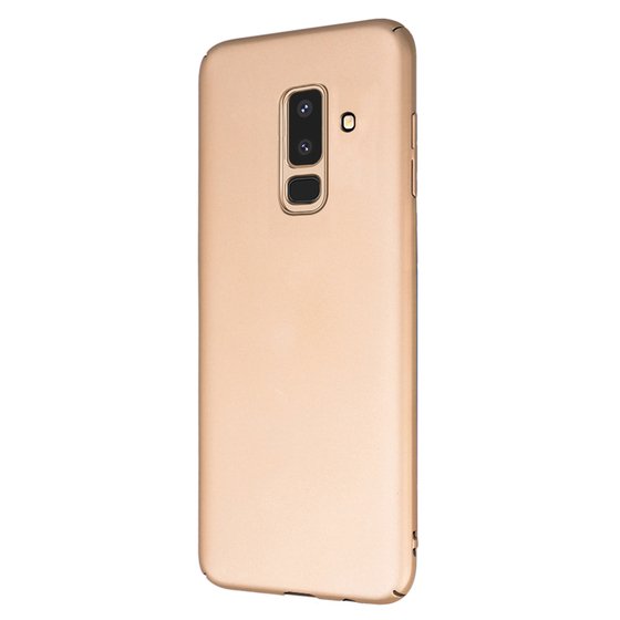 Microsonic Samsung Galaxy A6 Plus 2018 Kılıf Premium Slim Gold