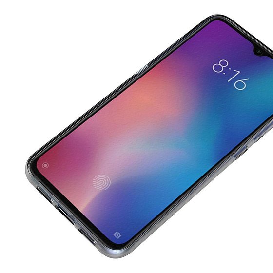 Microsonic Xiaomi Mi 9 Kılıf 6 tarafı tam full koruma 360 Clear Soft Şeffaf