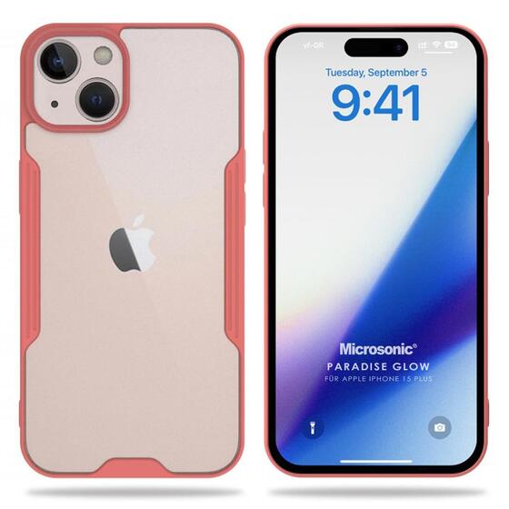 Microsonic Apple iPhone 15 Plus Kılıf Paradise Glow Pembe