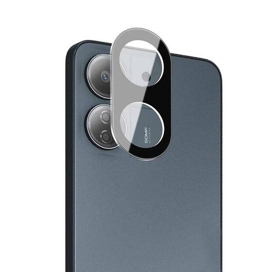 Microsonic Xiaomi Poco C65 Kamera Lens Koruma Camı V2 Siyah