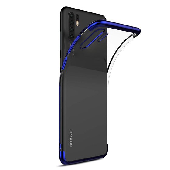 Microsonic Huawei P30 Pro Kılıf Skyfall Transparent Clear Mavi