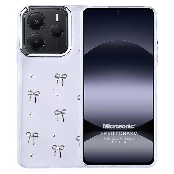 Microsonic Xiaomi Redmi Note 14 4G Kılıf PrettyCharm Bow