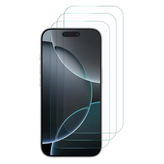 Microsonic Apple iPhone 16 Pro Max Screen Protector Nano Glass Cam Ekran Koruyucu (3`lü Paket)