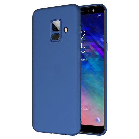 Microsonic Samsung Galaxy A6 2018 Kılıf Premium Slim Lacivert