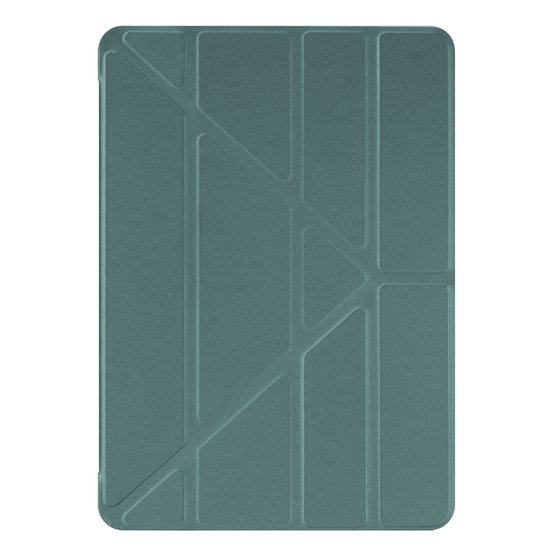 Microsonic Apple iPad Pro 12.9'' 2021 5. Nesil Kılıf (A2378-A2461-A2379-A2462) Origami Pencil Koyu Yeşil