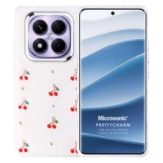 Microsonic Xiaomi Redmi Note 14 Pro 4G Kılıf PrettyCharm Cherry