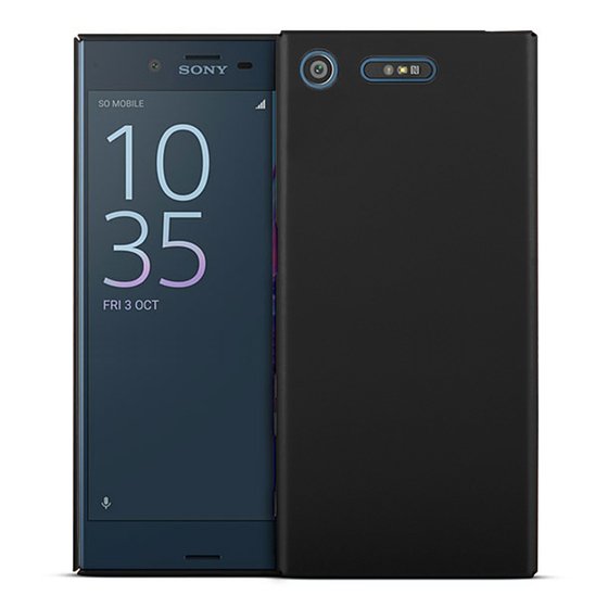 Microsonic Sony Xperia XZ1 Kılıf Premium Slim Siyah