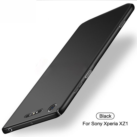 Microsonic Sony Xperia XZ1 Kılıf Premium Slim Siyah