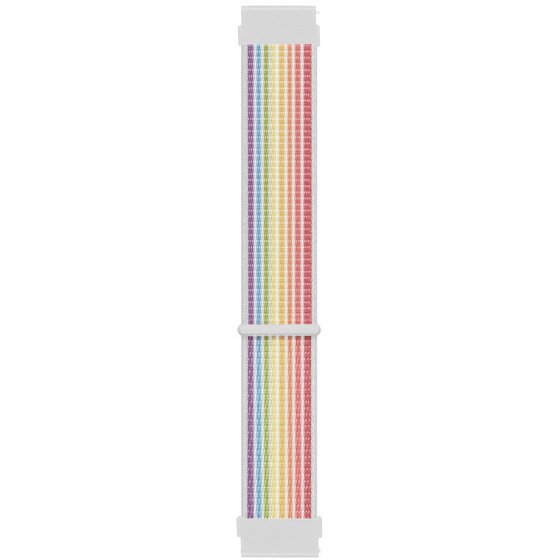 Microsonic Amazfit GTS 2e 42mm Hasırlı Kordon Woven Sport Loop Pride Edition