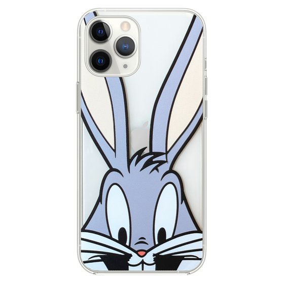 Microsonic iPhone 11 Pro Desenli Kılıf Mutlu Tavşan