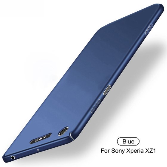 Microsonic Sony Xperia XZ1 Kılıf Premium Slim Lacivert