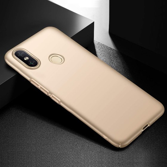 Microsonic Xiaomi Mi Max 3 Kılıf Premium Slim Gold