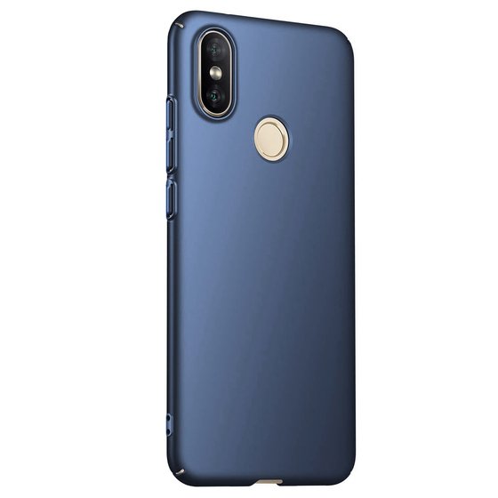 Microsonic Xiaomi Mi A2 (Mi 6X) Kılıf Premium Slim Lacivert