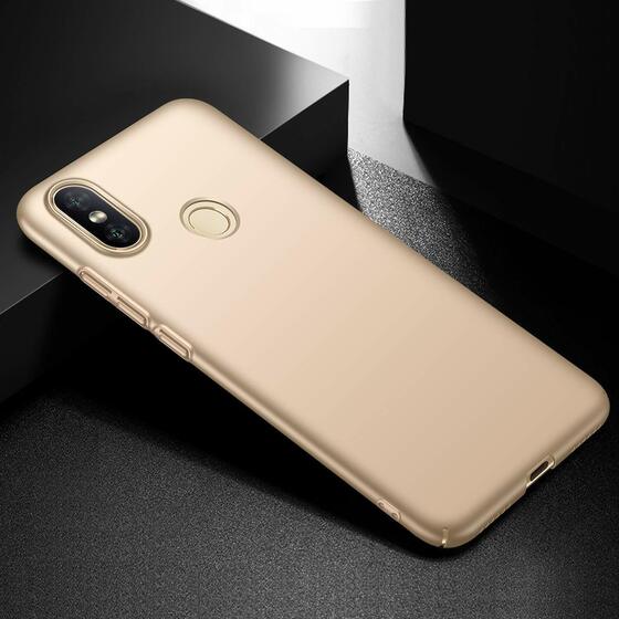 Microsonic Xiaomi Mi A2 (Mi 6X) Kılıf Premium Slim Gold