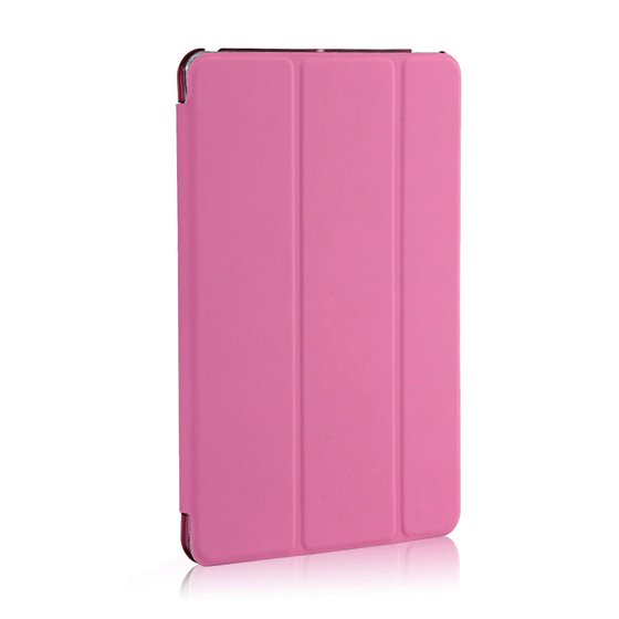 Microsonic Apple iPad 9.7 2018 (A1893-A1954) Smart Case ve arka Kılıf Pembe