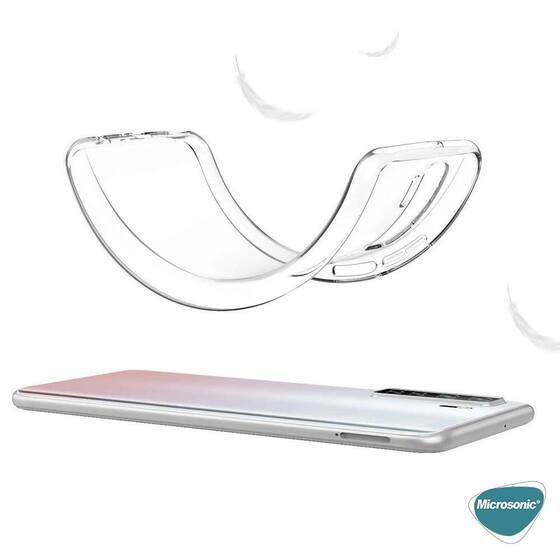 Microsonic Huawei P40 Lite 5G Kılıf Transparent Soft Şeffaf