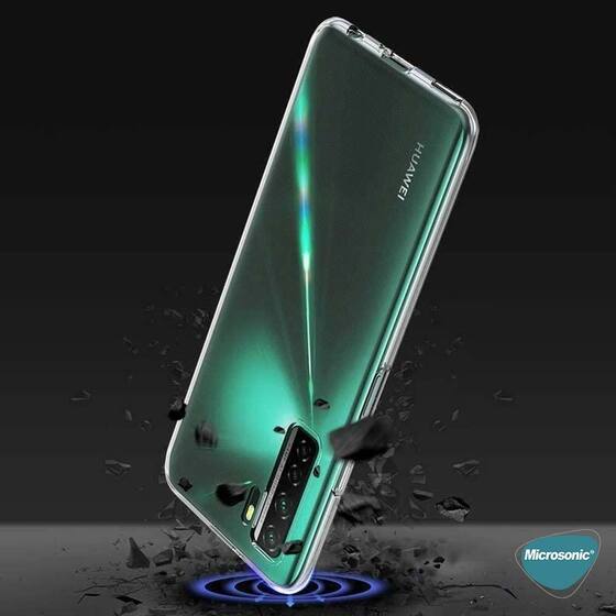 Microsonic Huawei P40 Lite 5G Kılıf Transparent Soft Şeffaf