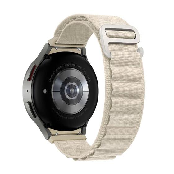 Microsonic Garmin Vivoactive 3 Kordon Alpine Loop Bej