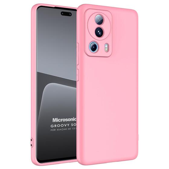 Microsonic Xiaomi Mi 13 Lite Kılıf Groovy Soft Pembe