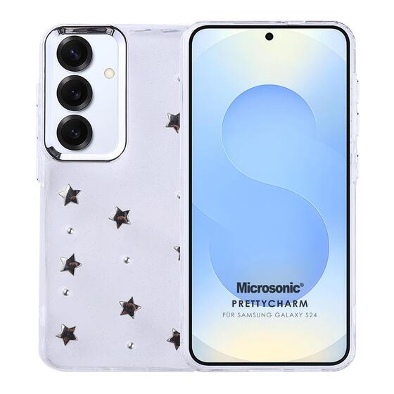 Microsonic Samsung Galaxy S24 Plus Kılıf PrettyCharm Star