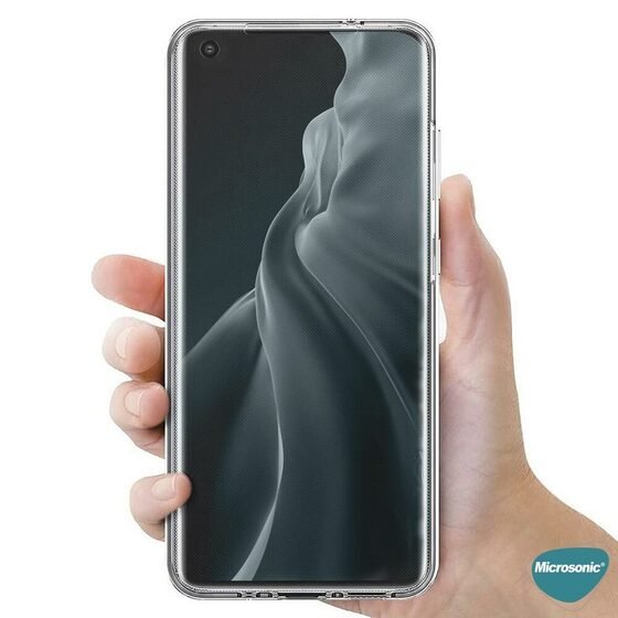 Microsonic Xiaomi Mi 11 Kılıf 6 Tarafı Tam Full Koruma 360 Clear Soft Şeffaf