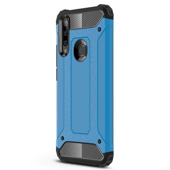 Microsonic Huawei Honor 9X Kılıf Rugged Armor Mavi