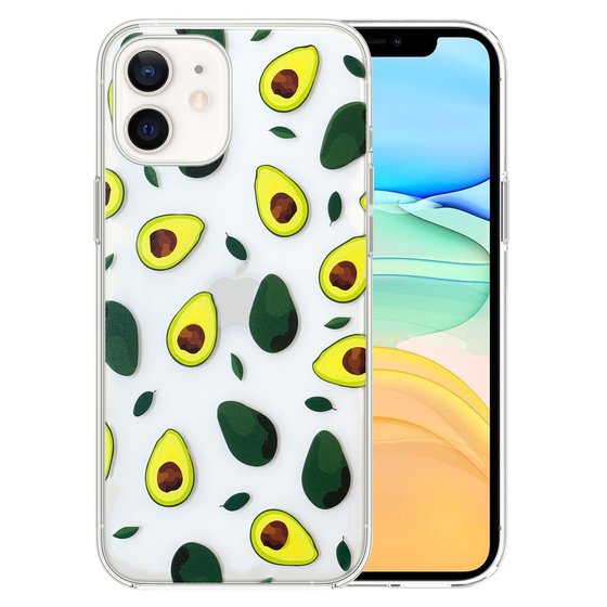 Microsonic iPhone 11 Desenli Kılıf Avakado