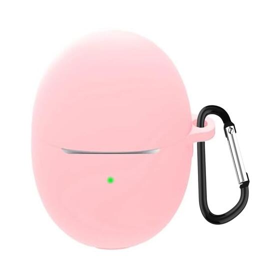Microsonic Huawei FreeBuds 6 Mat Silikon Kılıf Pembe