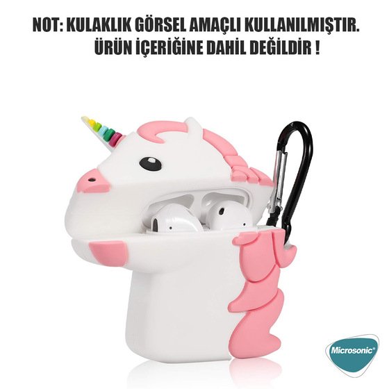 Microsonic Apple AirPods 1. Nesil / 2. Nesil Kılıf Unicorn