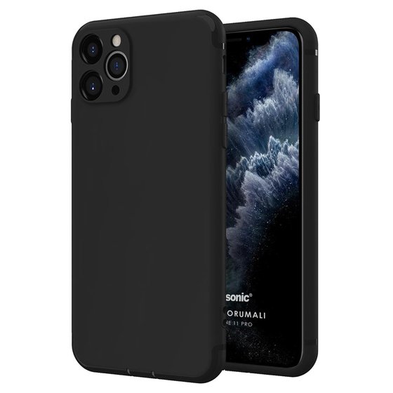 Microsonic Apple iPhone 11 Pro (5.8'') Kılıf Kamera Korumalı Siyah