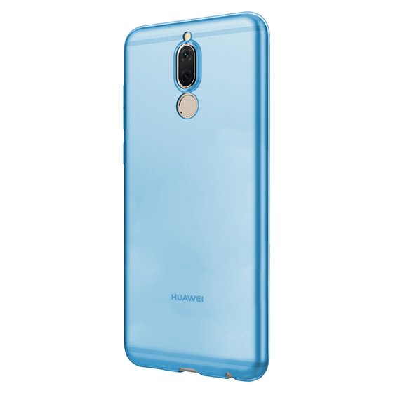 Microsonic Huawei Mate 10 Lite Kılıf Transparent Soft Mavi