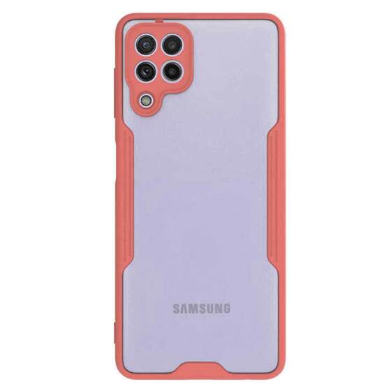 Microsonic Samsung Galaxy A22 4G Kılıf Paradise Glow Pembe