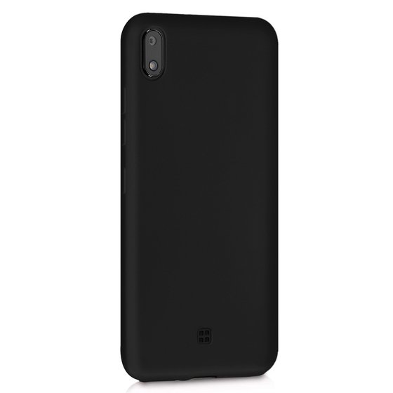 Microsonic Matte Silicone LG K20 2019 Kılıf Siyah