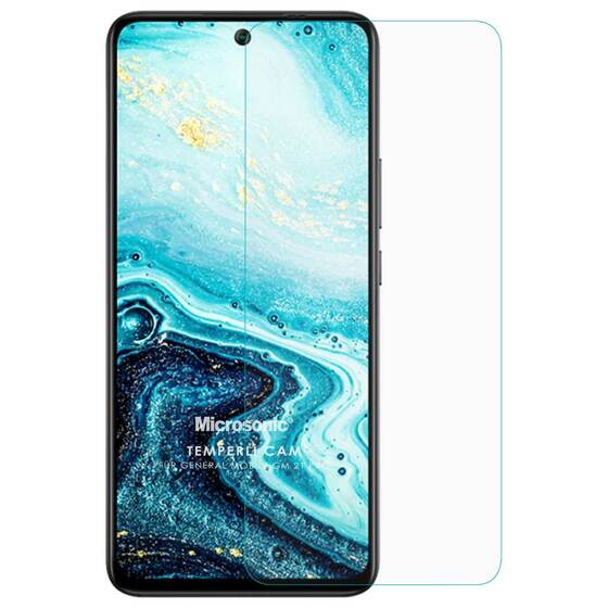 Microsonic General Mobile GM 21 Pro Tempered Glass Cam Ekran Koruyucu