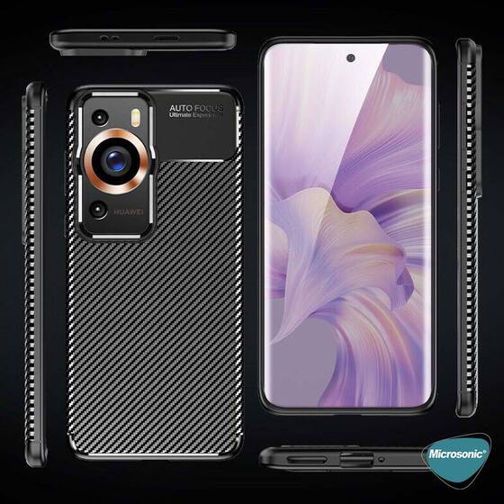 Microsonic Huawei P60 Pro Kılıf Legion Series Siyah