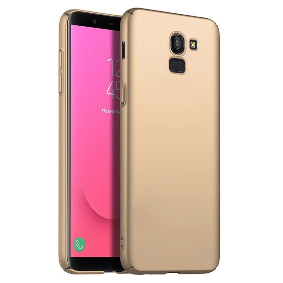 Microsonic Samsung Galaxy J6 Kılıf Premium Slim Gold