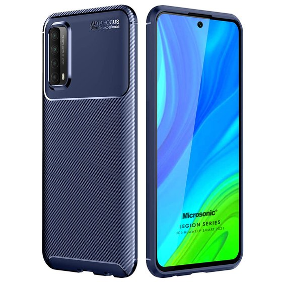 Microsonic Huawei P Smart 2021 Kılıf Legion Series Lacivert