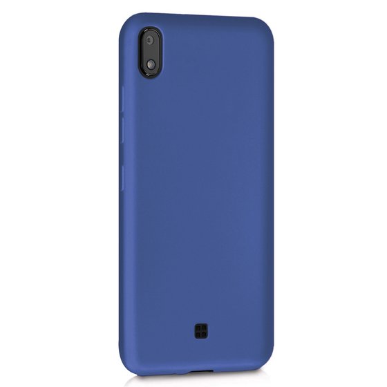 Microsonic Matte Silicone LG K20 2019 Kılıf Lacivert